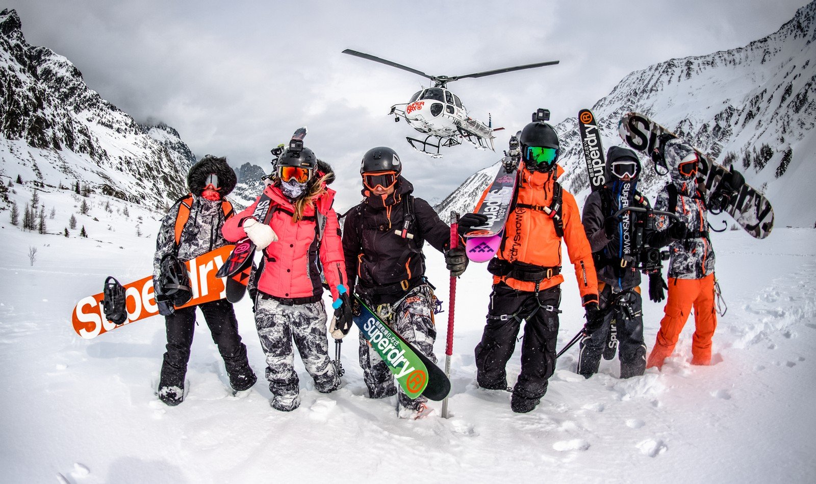 Superdry : vêtements et ski et de snowboard pour homme et femme
