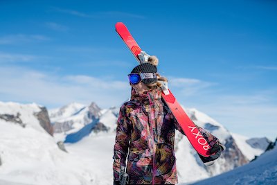 Ski Roxy en pack avec fixation | GLISSHOP