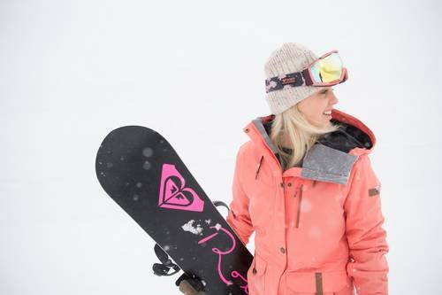 Snowboard Roxy pas cher femme avec fixations | GLISSHOP